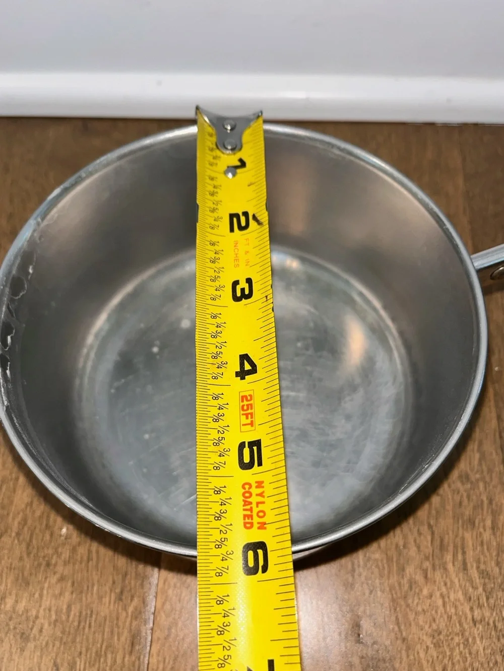 Vintage Revere Ware 1 Quart Copper Bottom Pan / Skillet W/Lid: -82
